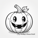 Funny Halloween Pumpkin Coloring Sheets 4