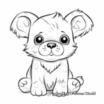 Furry French Bulldog Coloring Pages 2