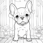 Furry French Bulldog Coloring Pages 4