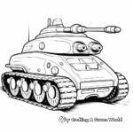 Futuristic Concept Tank Coloring Pages 4