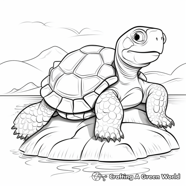 T Is For Turtle Coloring Pages - Free & Printable!
