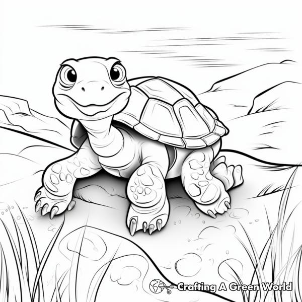 T Is For Turtle Coloring Pages - Free & Printable!