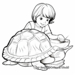 Galapagos Giant Turtle Shell Coloring Pages 4
