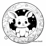 Galaxy Piglet: Abstract Coloring Pages 2