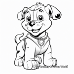 Georgia Bulldog Mascot Coloring Pages 1