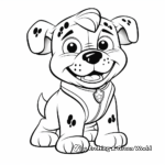 Georgia Bulldog Mascot Coloring Pages 3
