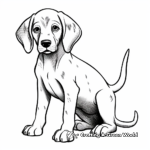 German Shorthaired Pointer Puppy Coloring Pages 3