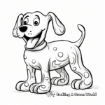 Giant Dog Bone Coloring Pages 3