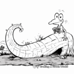 Giant Gippsland Earthworm Coloring Pages 1