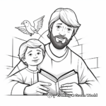 Gifts of the Holy Spirit Coloring Pages 1