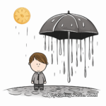 Gold Coin Rain Coloring Pages 4