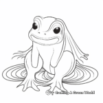 Golden Mantella Frog Coloring Pages 3