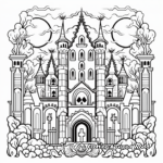 Gothic Pattern Coloring Pages for Adults 2