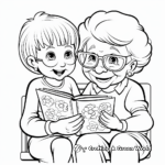 Grandma Happy Mother’s Day Coloring Pages 3