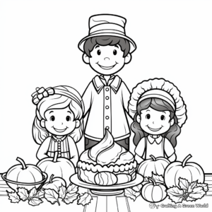 Gratitude Themed Thanksgiving Coloring Sheets 2