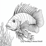 Greater Atlantic Lionfish Coloring Pages 1