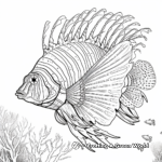 Greater Atlantic Lionfish Coloring Pages 2