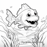 Greenland Cod in Its Natural Environment Coloring Pages 2