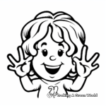 Groovy 60s Peace Sign Coloring Pages 3