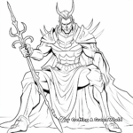 Hades God of the Underworld Coloring Pages 3