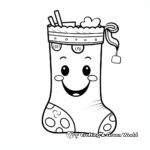 Handmade Stocking Coloring Pages 4