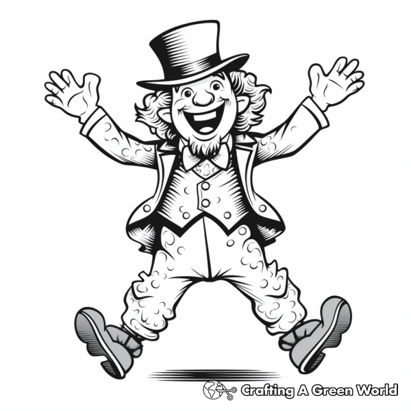 Leprechaun Coloring Pages - Free &amp; Printable!