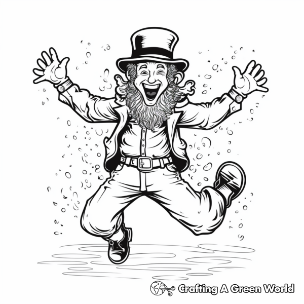 Leprechaun Coloring Pages - Free &amp; Printable!