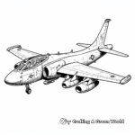 Harrier Jump Jet Fighter Coloring Pages 1