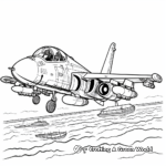 Harrier Jump Jet Fighter Coloring Pages 4
