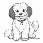 Havanese with Toys Coloring Pages 2