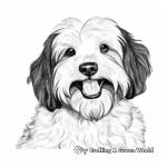 Havanese with Toys Coloring Pages 3