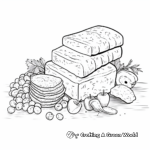 Healthy Multigrain Bread Coloring Pages 3