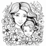 Heartfelt Mother's Day and Father's Day Coloring Pages 2