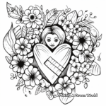 Heartfelt Mothers Day Letter Coloring Pages 4