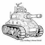 Heavy Duty Super Tank Coloring Pages 3