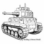 Heavy Duty Super Tank Coloring Pages 4
