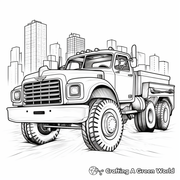 Cars And Trucks Coloring Pages - Free &amp; Printable!