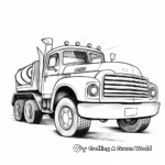 Heavy-Duty Tow Truck Coloring Pages 3