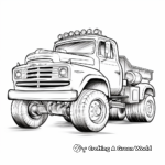 Heavy-Duty Tow Truck Coloring Pages 4