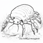 Hermit Crab and Sea Anemone Coloring Pages 4