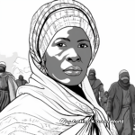 Heroic Harriet Tubman Coloring Pages for Kids 1