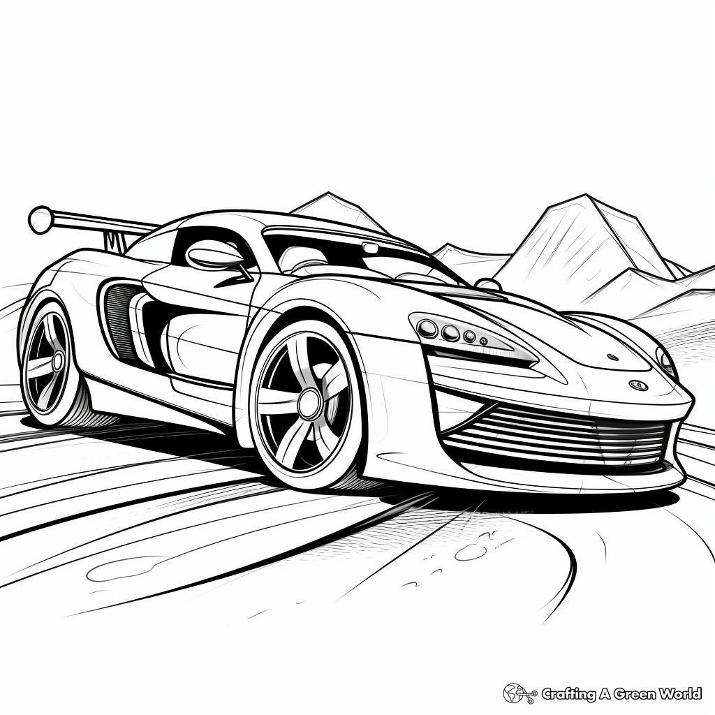Kids Coloring Pages With Cars Kids Coloring Pages With Cars