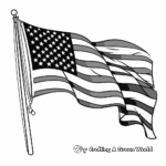 Historic 13 Colonies Flag Coloring Pages 3