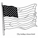 Historic 13 Colonies Flag Coloring Pages 4