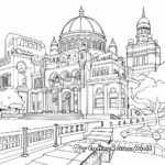 Historic Architecture-Based Coloring Pages 4