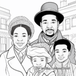 Historic Black History Month Coloring Pages 1