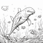 Historic Marine Dinosaurs Coloring Pages 4