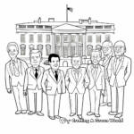 Historic USA Presidents Coloring Pages 2
