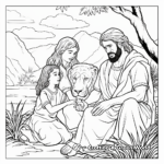 Historical Bible Story Coloring Sheets for Adults 2