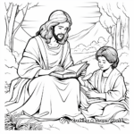 Historical Bible Story Coloring Sheets for Adults 3